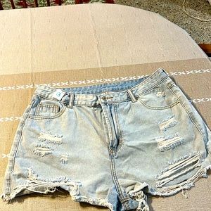 Jean shorts